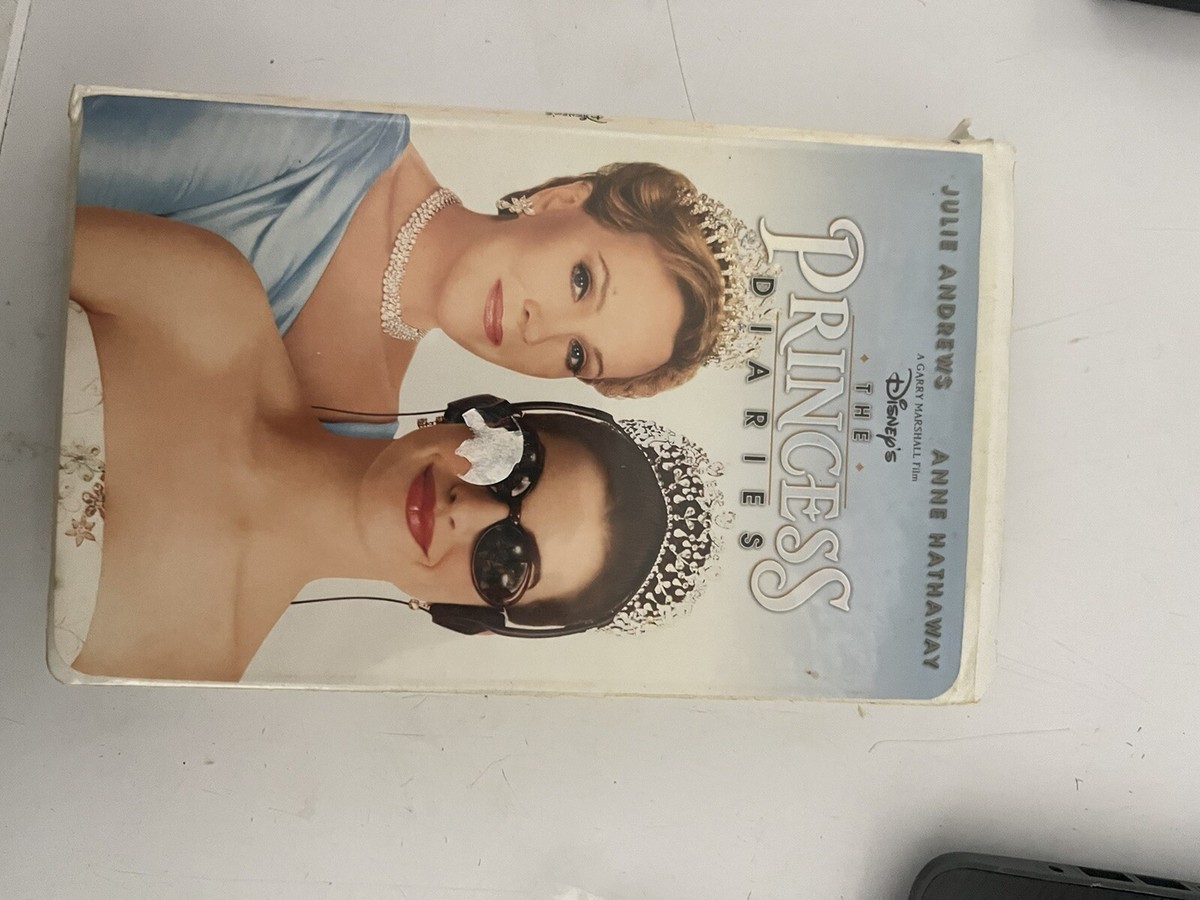 The Princess Diaries (VHS, 2001) clamshell 786936162332|