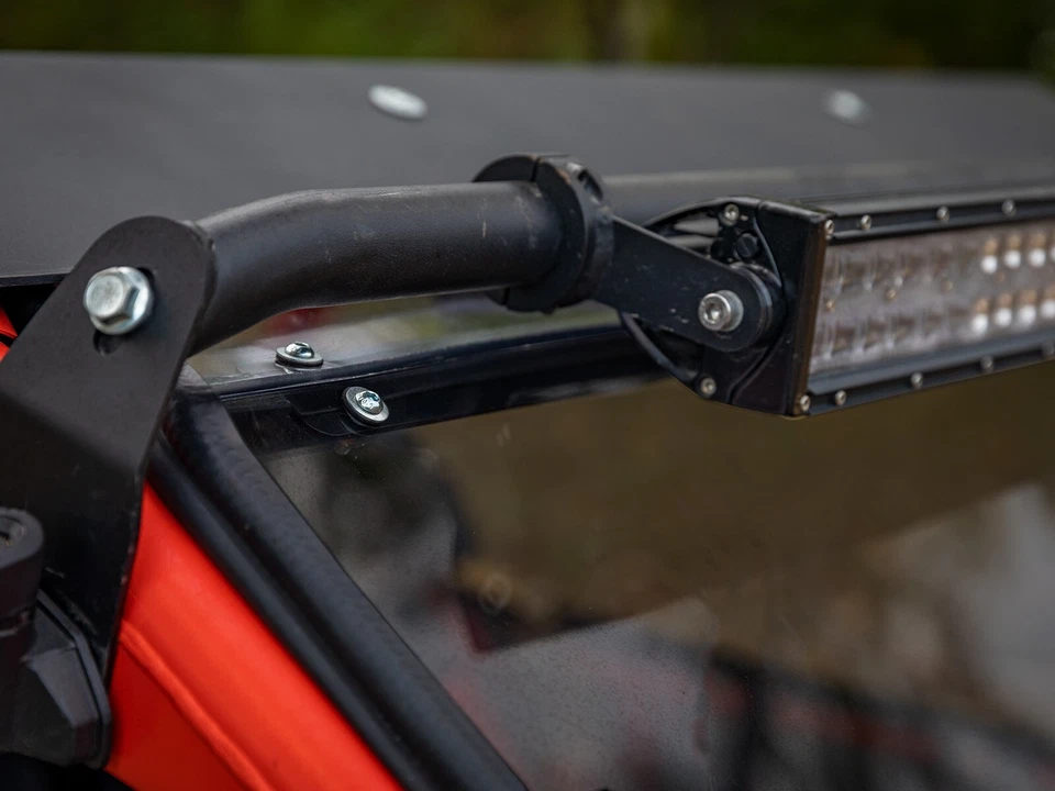 Parabrisas completo SuperATV para Can-Am Maverick X3 sin barras de intrusión - oscuro Foto 4 de 4