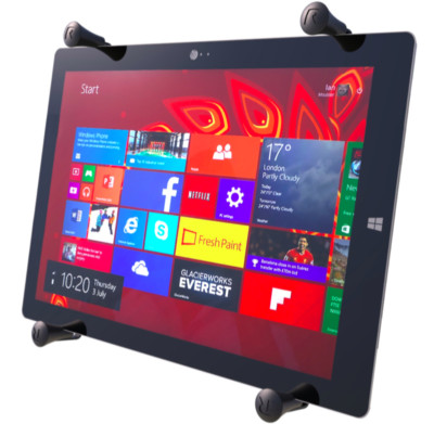 RAM-HOL-UN11U Ram Mounts Universal X-Grip  Holder for 12'' Tablets INCL IPAD PRO