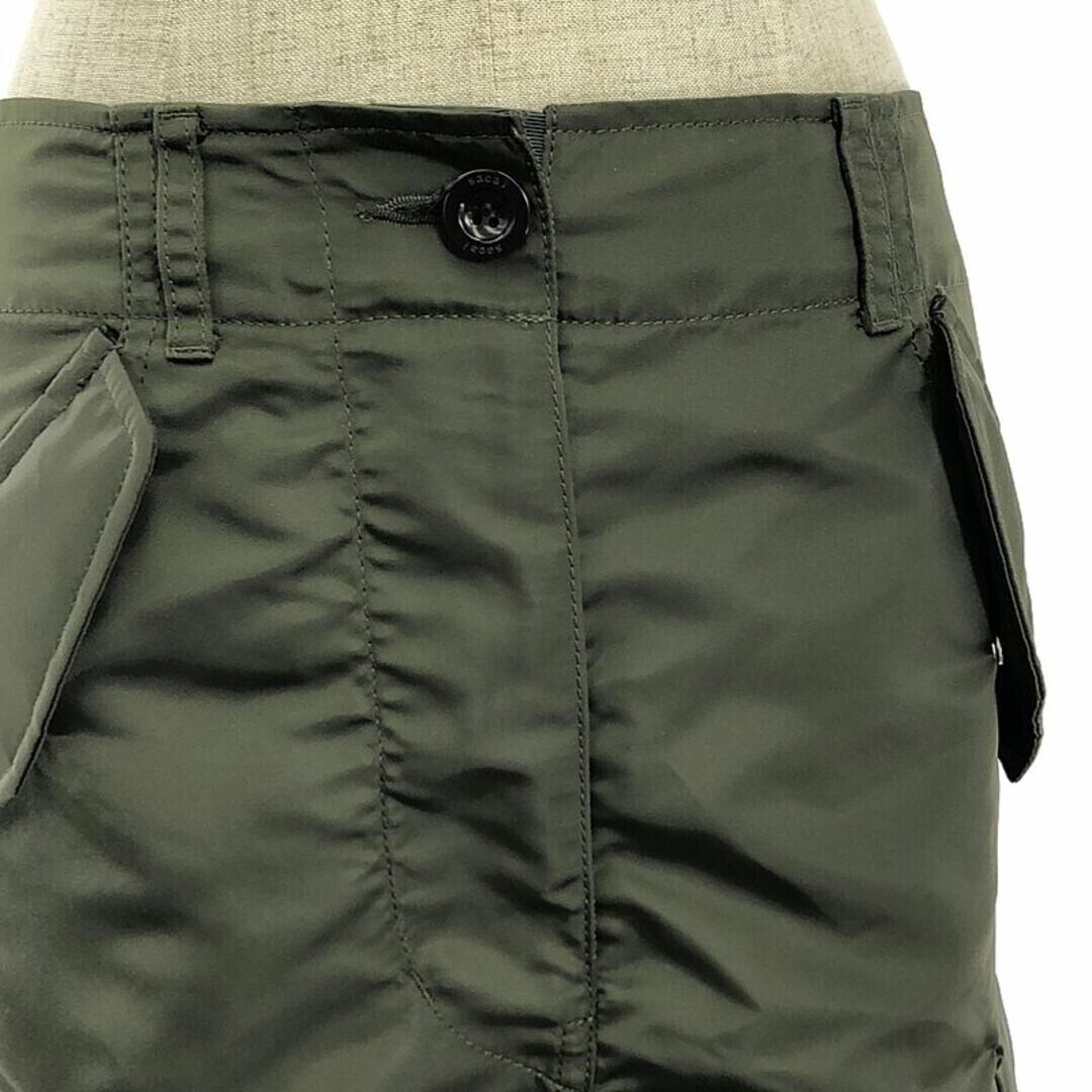 Sacai Sakai 2022SS NYLON TWILL SKIRT 2 khaki ladies Women's Sacai Sakai 2022SS NYLON TWILL SKIRT 2 khaki ladies Women's