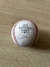 Dexter Fowler Autographed Official Baseball 2008 Futures Game Logo Cubs Rockies