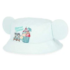 Japan Tokyo Disney Resort Limited Chip and Dale Bucket Hat Summer Ears 58cm