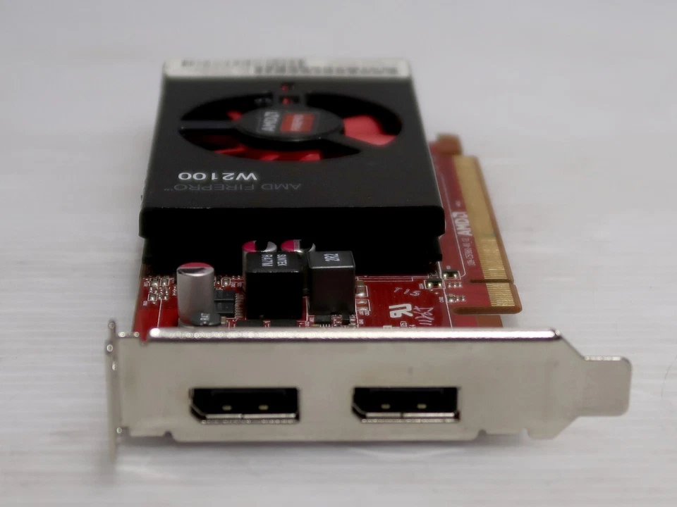 AMD FirePro W2100, 2GB GDDR3, 128 BIT, Dual Display Port, 762896-001 LOW PROFILE - Image 2 of 4