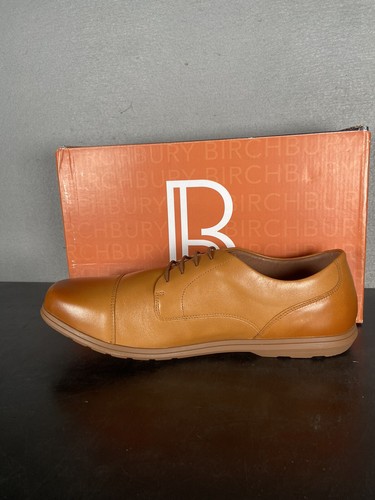 Birchbury Brenston barefoot dress shoes light brown mens 16 minimalist slip-on - Picture 2 of 8