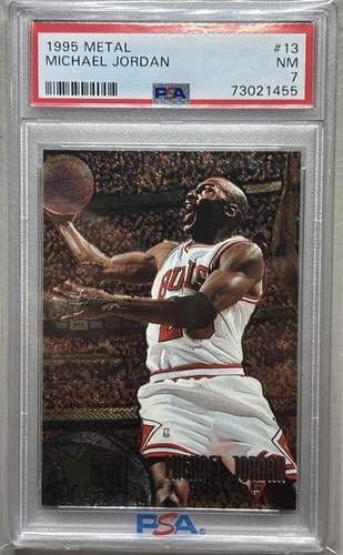 1995-96 Fleer Metal - #13 Michael Jordan