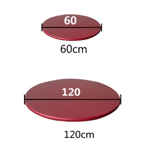 Round Waterproof Table Cover Elastic Tablecloth Oil Proof Protector 60cm/120cm - Picture 3 of 17