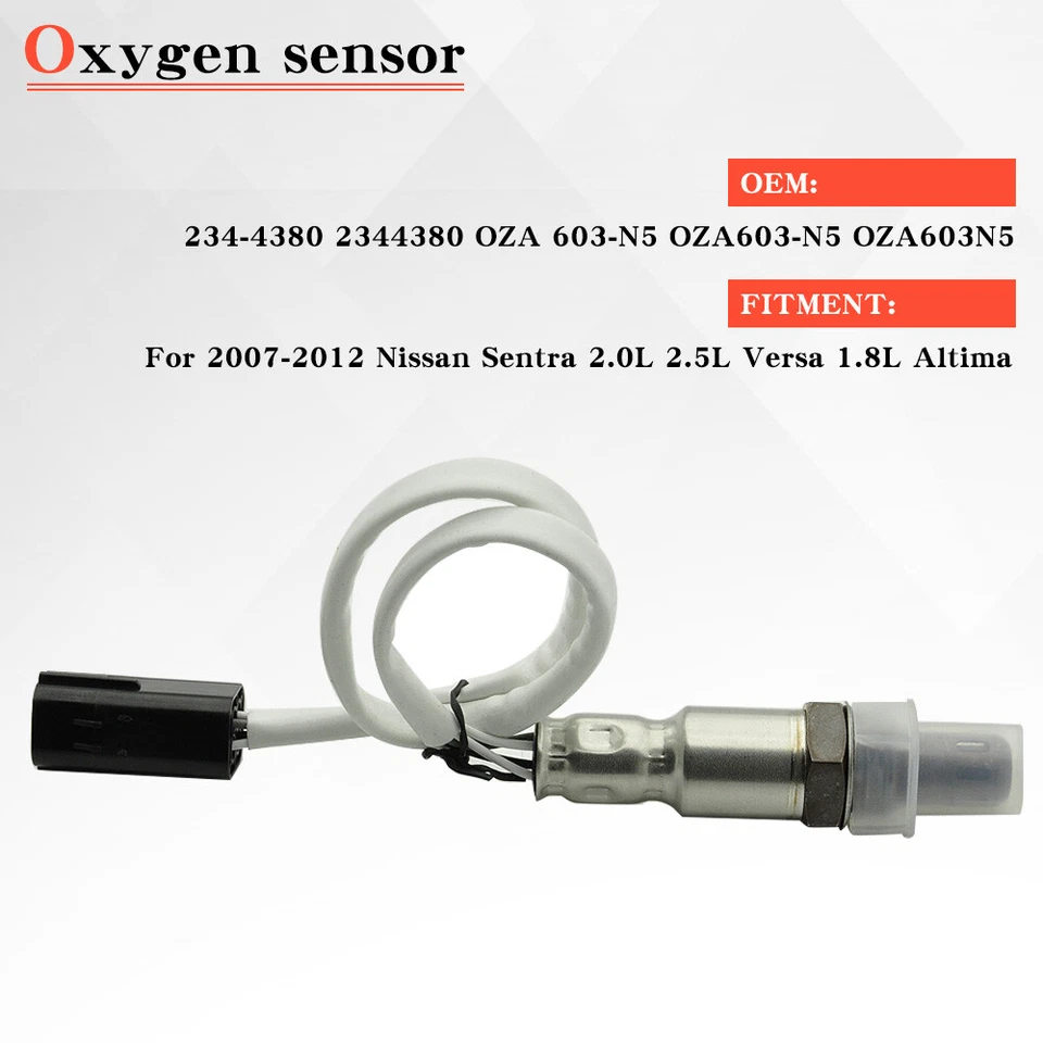 Sensor de oxígeno O2 aguas abajo 234-4380 22690-EN200 2 piezas para Nissan 370Z 2009-2013 Foto 4 de 4