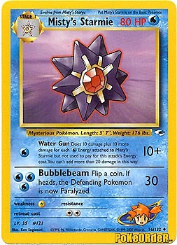 misty starmie pokemon card Misty's Starmie | Destined Rivals