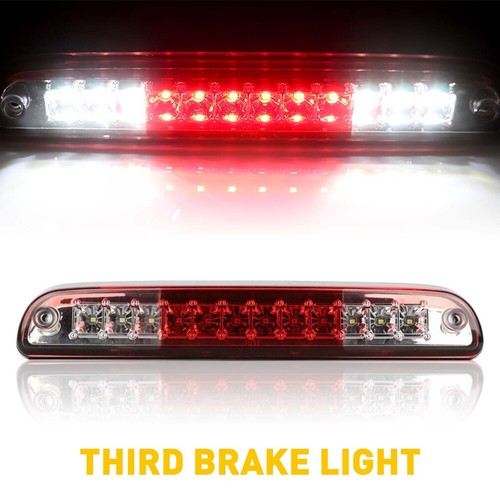 Tercera luz de freno roja/humada LED de carga para 99-16 Ford F250 F350 Super Duty - Imagen 10 de 12