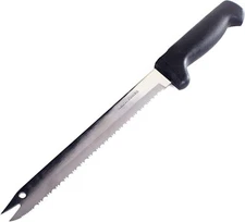 Edge Knife 8" triple set serration fork-end blade  