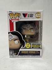 Funko Pop!  Linterna Blanca Wonder Women Brilla en la Oscuridad EE Exclusiva #423 GITD