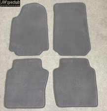 Fußmatten Autoteppiche für Alfa Romeo 75  1985-1992 Grau 4teilig Velours Neu