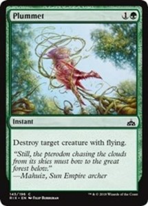 Plummet - Foil x1 - Rivals of Ixalan - NM-Mint, English - Rivals of Ixalan