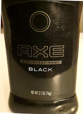 Mens Axe BLACK Anti-Perspirant Deodorant Odor and Wetness Exp 2/2019 RETIRED