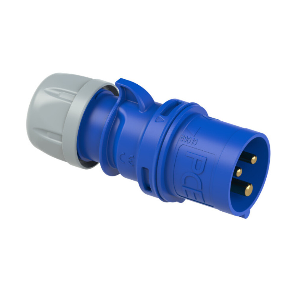 16Amp 5Pin To 13Amp Socket Weatherproof 2 Gang 0.5M-10M