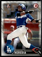2016 Bowman - Prospects Starling Heredia #BP18 (RC)  1st Bowman