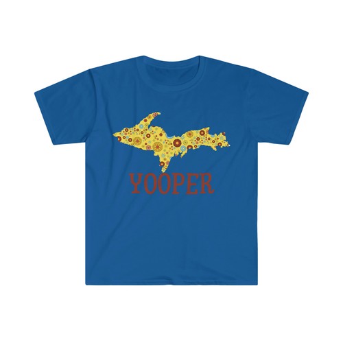 Upper Michigan Yooper Graphic Unisex Softstyle T-Shirt S-3XL - Picture 26 of 33