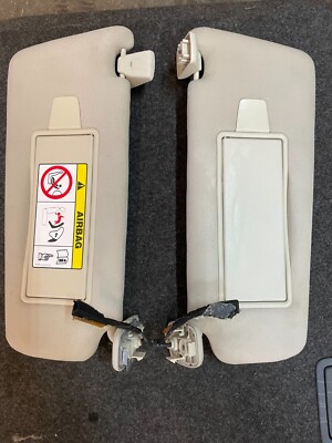Land Rover Range Rover Evoque BJ 2017 Sonnenblende Sonnenblenden Set Beleuchtet