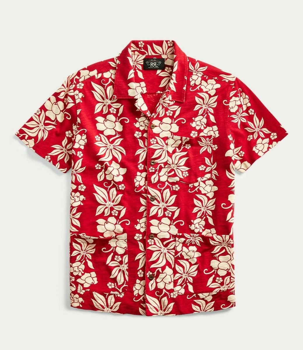 トップス RRL HAWAIIAN SHIRT RRL USN Aloha Hawaii Shirt S | eBay
