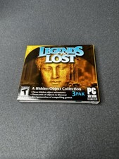 Legends of the Lost 3 Pak Hidden Objects CD-ROM 2010 PC Game