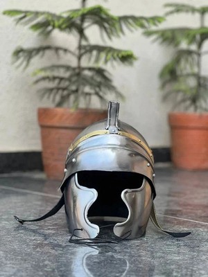 Medieval German Frog Mouth Helmet Halloween jousting helmet Cosply Armor Helmet