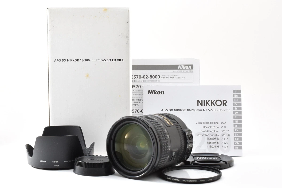 Nikon 18-200mm Camera Lenses for sale | eBay