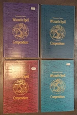 AD&D: Wizard's Spell Compendium Volumes 1-4 (TSR 1999) - Excellent Condition