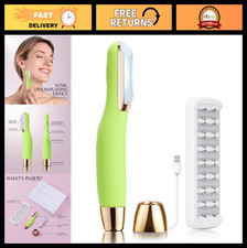 Rechargeable Sonic Dermaplane Razor for Women - Facial Hair Peach Fuzz Remover