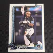 Topps 2025 Update Series Dane Myers #US228 Miami Marlins Baseball Card