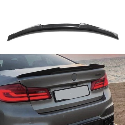For 2017-2025 BMW 5-Series F90 M5 M4 Style Real Carbon Fiber Trunk Spoiler Wing