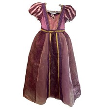 Disney Rapunzel Costume Dress 9/10 Purple Pink Tangled Princess Sequin Gem