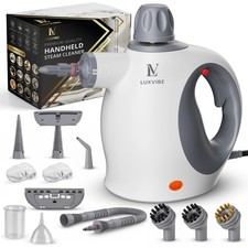 Handheld Steam Cleaner, 1050W pressurized Portable Cleaner with White