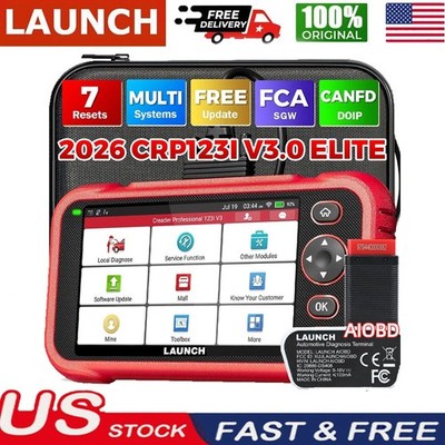 LAUNCH CRP123I V3 Check Engine Transmission ABS SRS OBD2 Scanner Car Diagnostic^