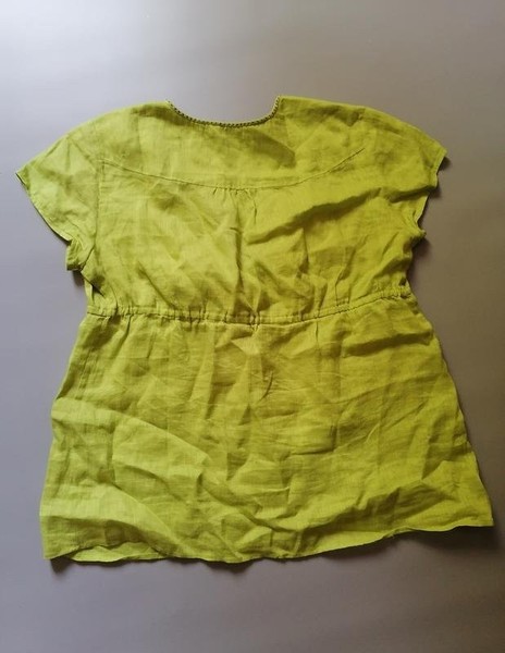 Women Boden Shirt Green Linen 42 / XL / 50
