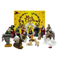 Nativity Advent Calendar 2025 (24 Nativity Figures & Story Strips)(Realistic ...