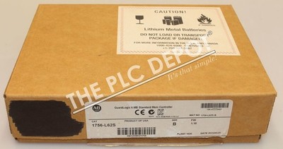 NEW OPEN BOX Allen Bradley 1756-L62s /B GuardLogix Logix5562S Processor 4MB/1MB