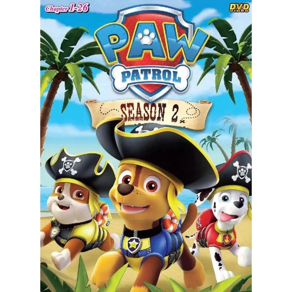PAW PATROL SEASON 1-8 CHILDREN CARTOON 8 Boxsets DVD AUDIO ALL REGION Foto 3 de 4