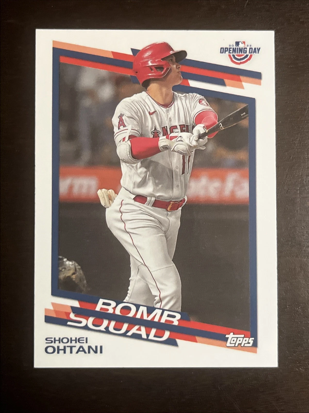 Shohei Ohtani trading card