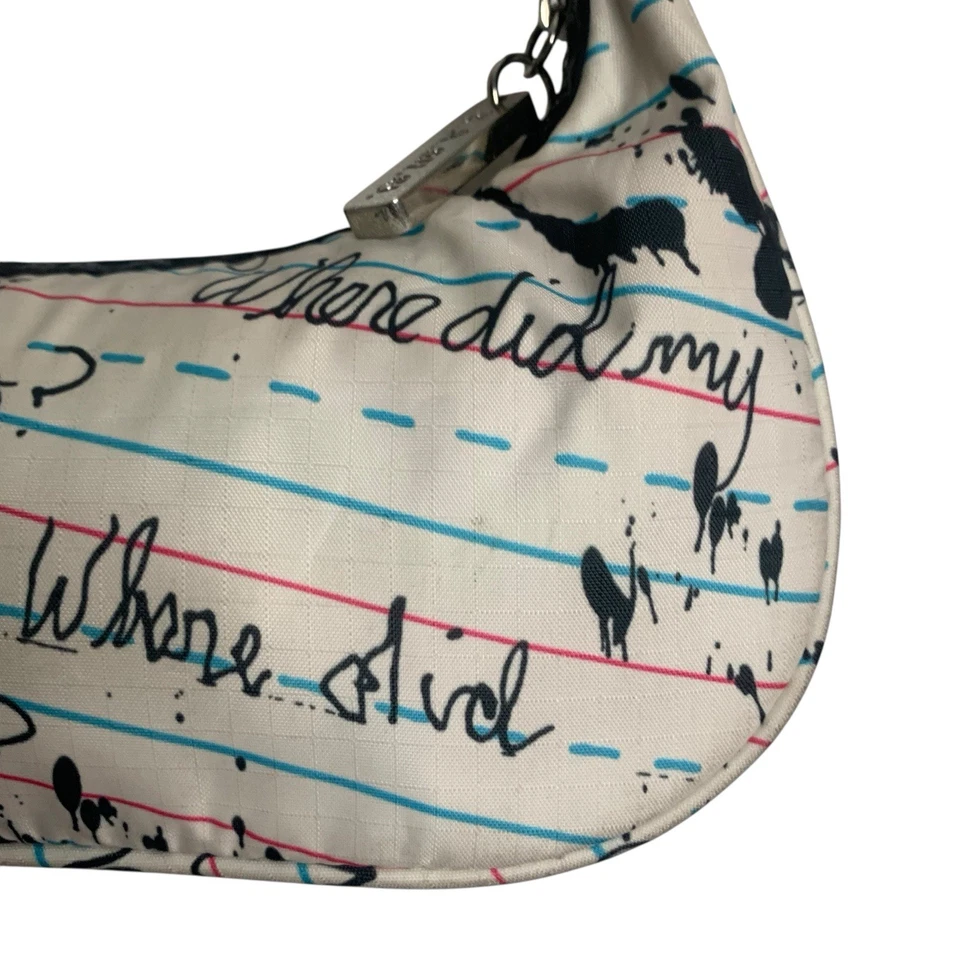 复古 Gwen Stefani L.A.M.B. x LeSportsac Penholty Lamb 钱包拉链单肩包 — 第 3/4 张图片