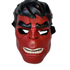 Hasbro 2013 Red Hulk Mask, Cosplay, Fancy Dress, Rare  