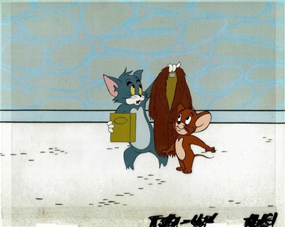 Tom Jerry Cartoon Animation Cel n Drawing Anime Filmation 1980