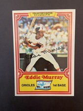 EDDIE MURRAY - 1981 Topps Drake's Big Hitters #6  