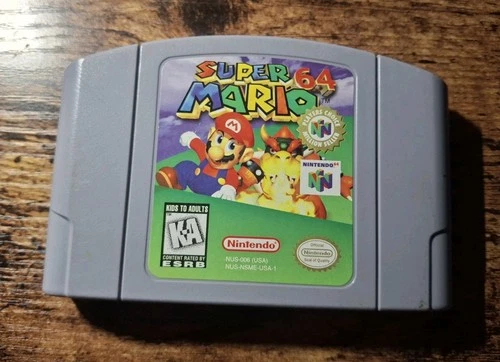 Super Mario 64 Tested And Working (Nintendo 64, 1999) Cartridge Only