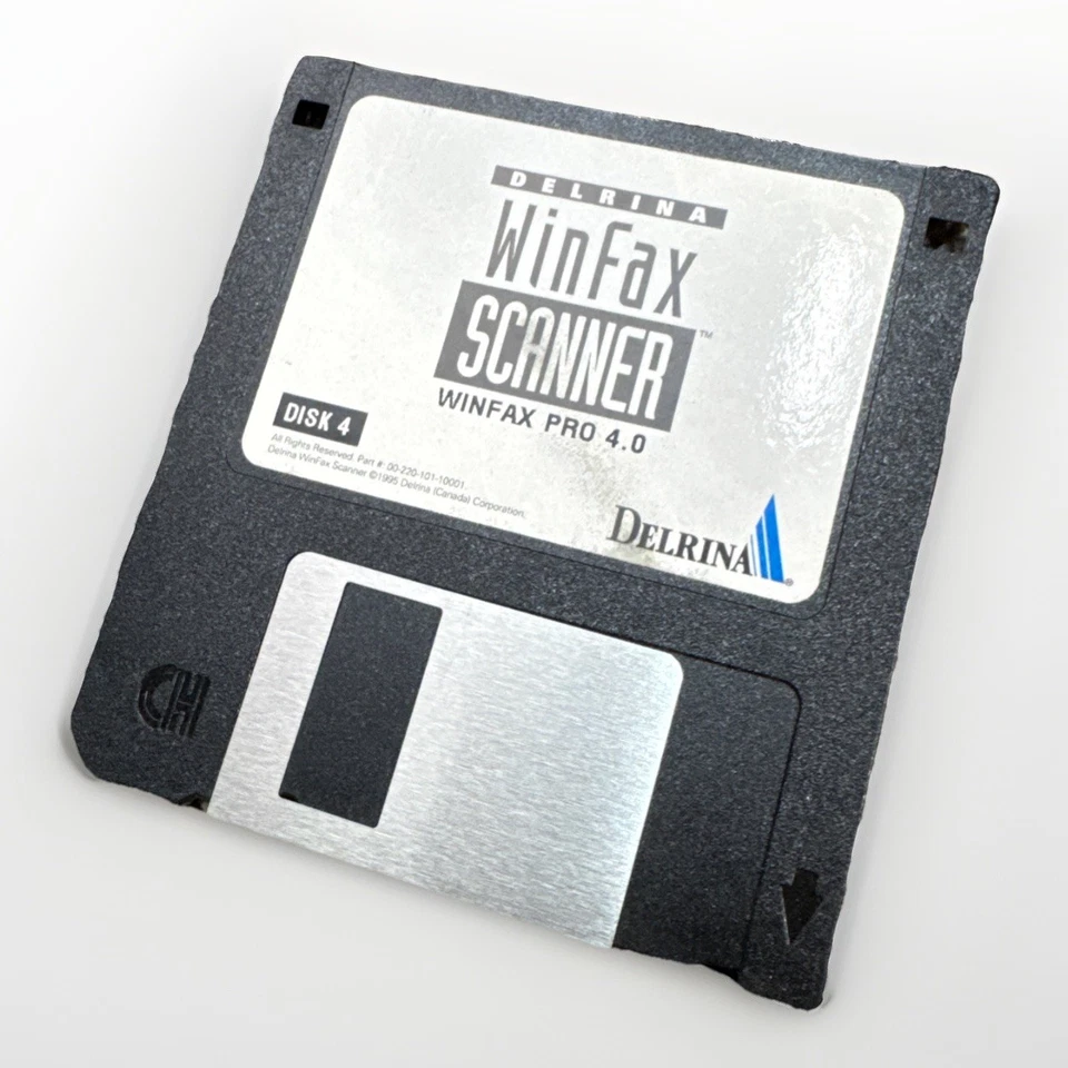 Delrina WinFax Scanner Upgrade Fujitsu ScanPartner Jr PaperMaster Vtg Computer - Image 4 of 4