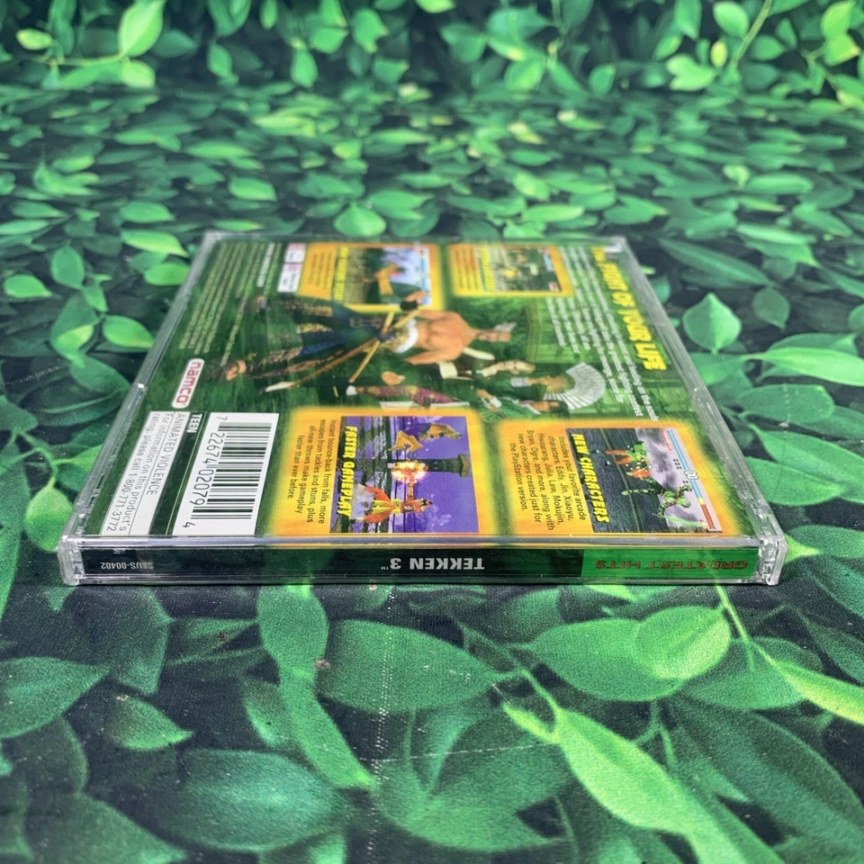 Brand New Sealed Tekken 3 Namco Sony PlayStation Greatest Hits - Image 4 of 4