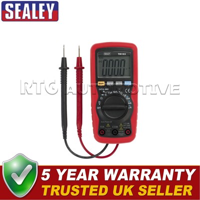 Sealey 11 Funktionen Profi Auto-Ranging Digital Multimeter TM103