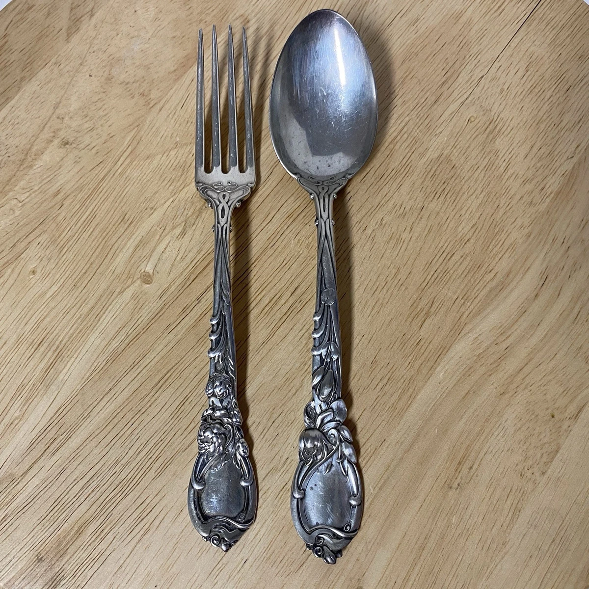 25+ Reed & Barton Antique US Sterling Silver Serving Spoons for