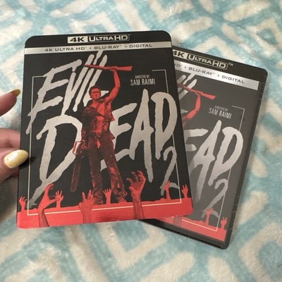 NEW** Evil Dead 2 [4K UHD Blu-ray] FREE SHIPPING W/SLIPCOVER !!