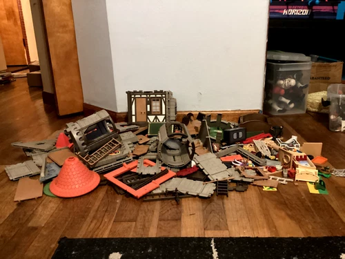 Huge Playmobil Castle, Parts, Figures, Accessories and Buildings Vintage Lot