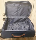 Solite Emma 20" Carry-On Expandable Quilted Spinner Upright Blue/Tan — photo 6